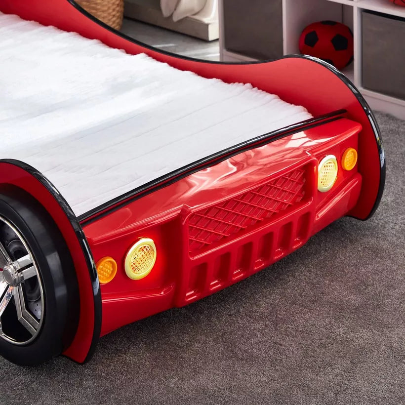 Single Racing Car Bed - 90x190 cm - COOLBABY