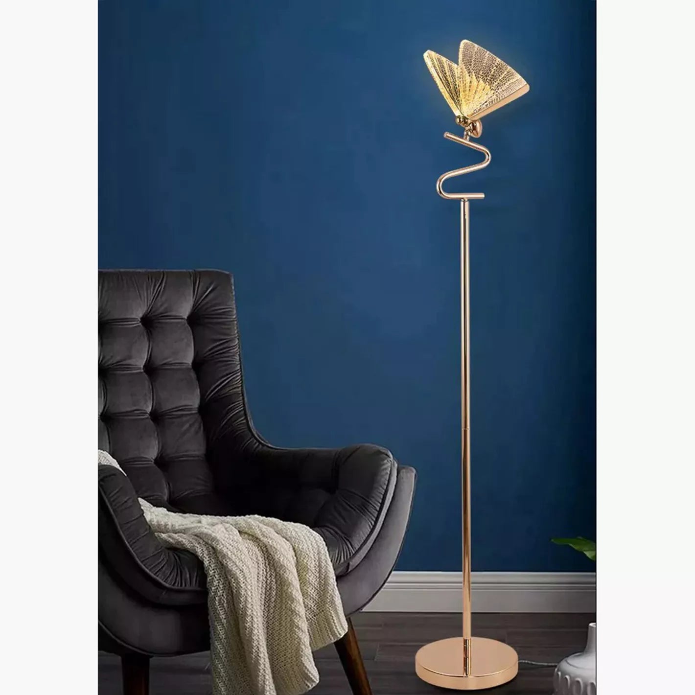 Butterfly Acrylic LED Floor Lamp - 150 cm