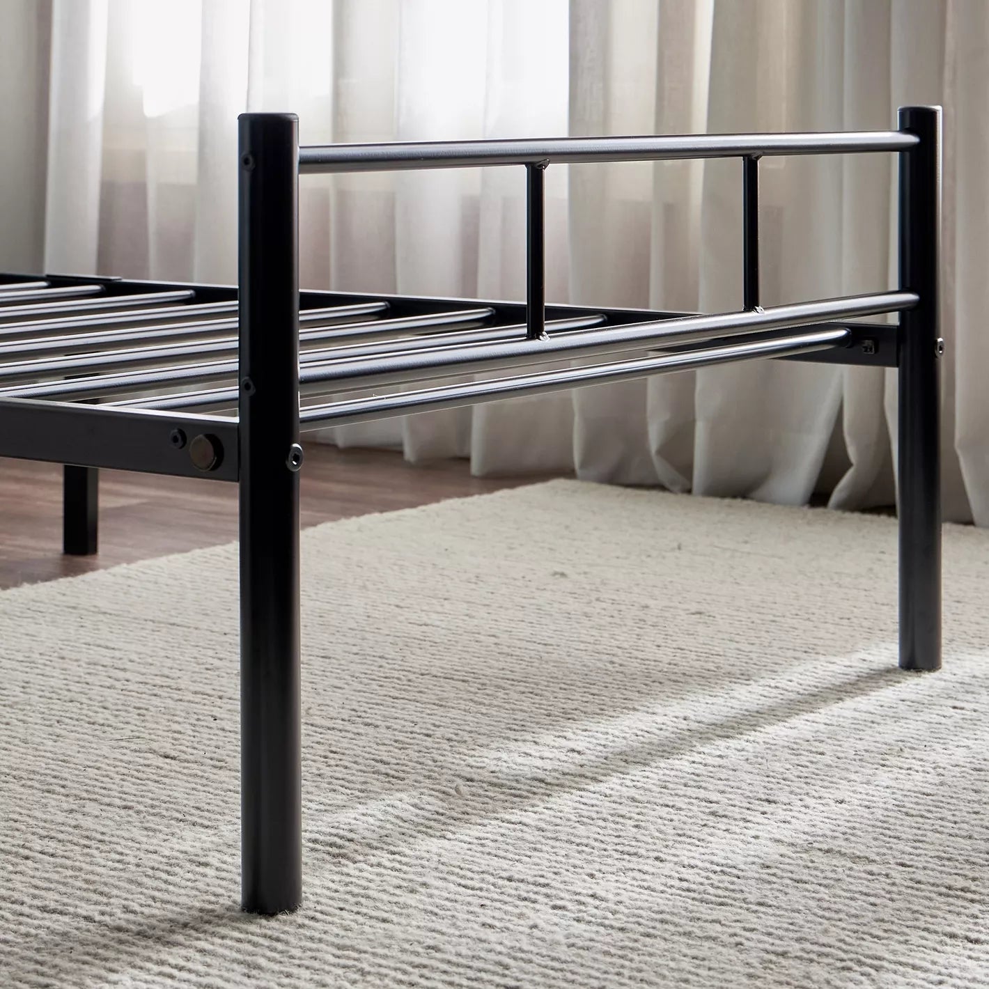 Twin Bed With Metal Frame - 90x200 - COOLBABY