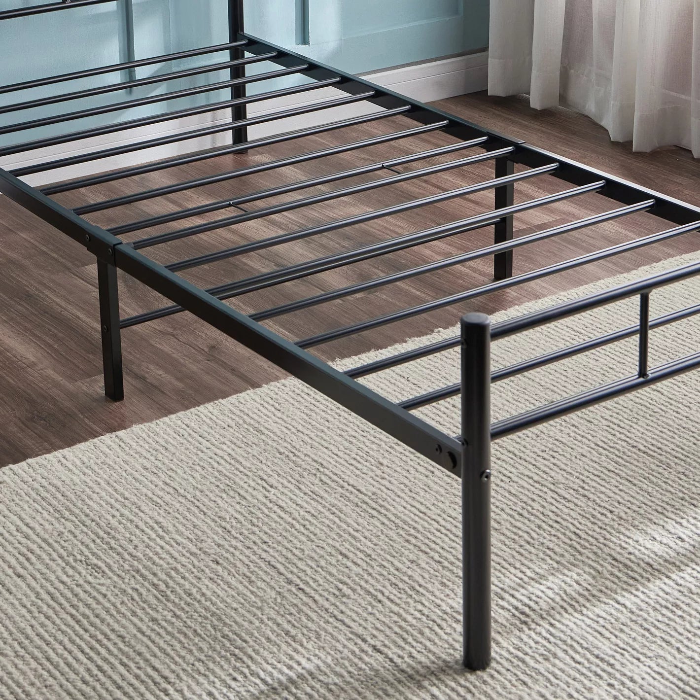 Twin Bed With Metal Frame - 90x200 - COOLBABY