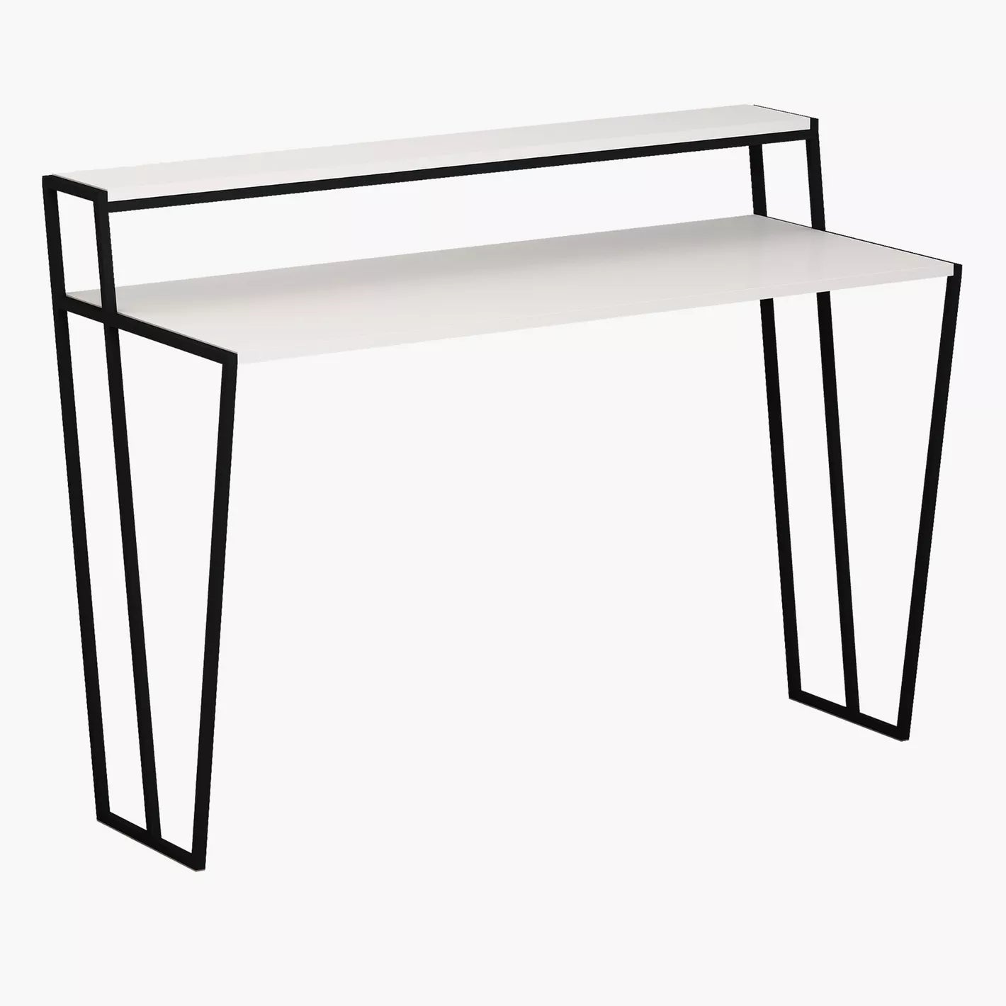 Modern Design Office Desk with Hutch, Writing Desk - COOLBABY