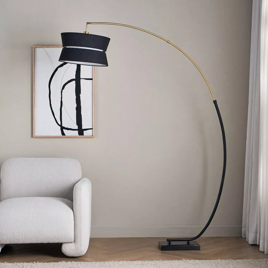 Metal Arc Floor Lamp - 196 cm