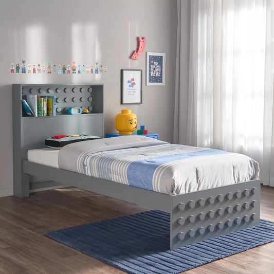 Engineered Wood Twin Bed - 90x200 cm - COOLBABY