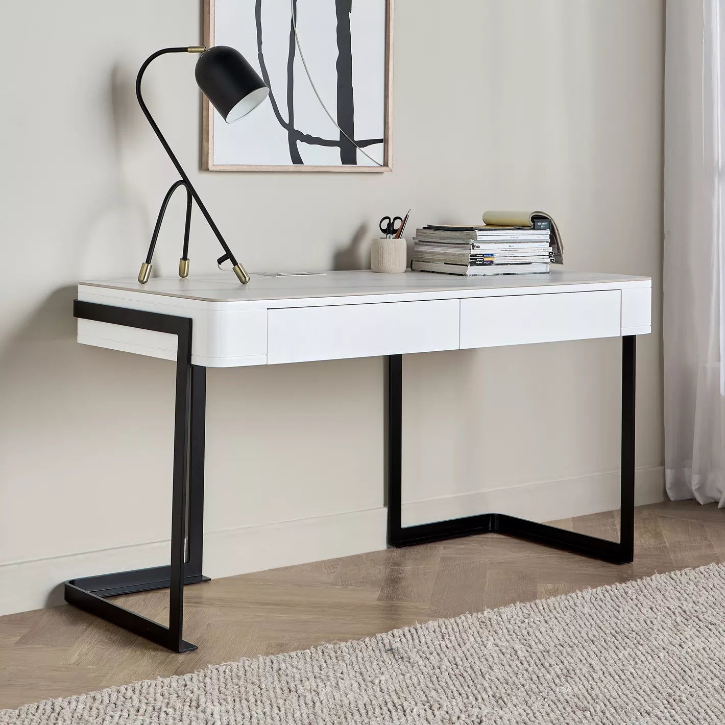 Office Desk, Urban Loft Style For Home Office - COOLBABY