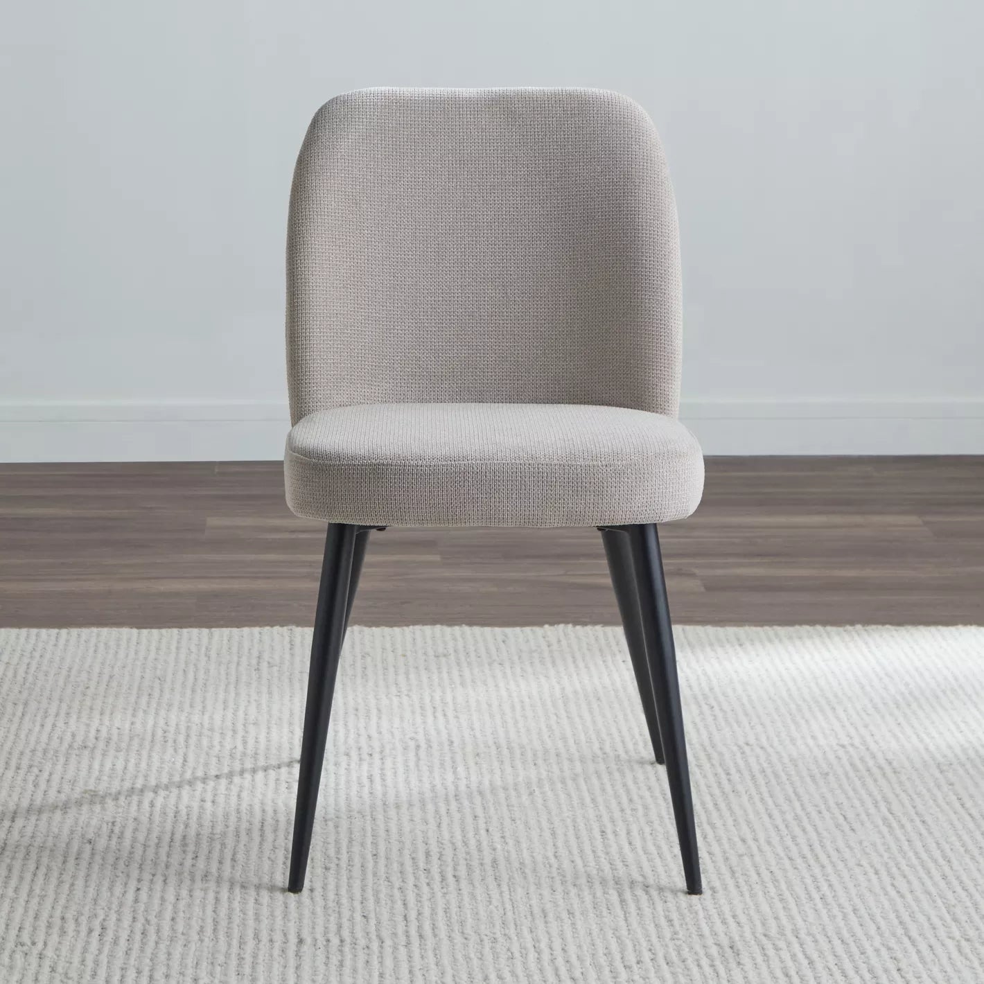 Luxurious Upholstery Fabric Dining Chair, Fixed Comfort Support, And Modern Design For Any Table