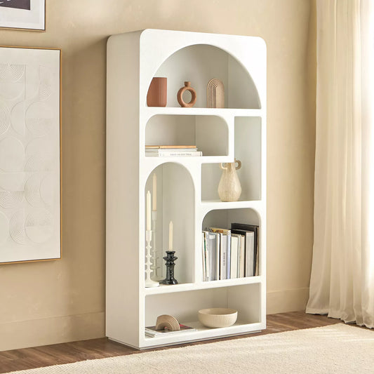 Display Unit, Four Open Shelves For Organizing Books And Décor - COOLBABY