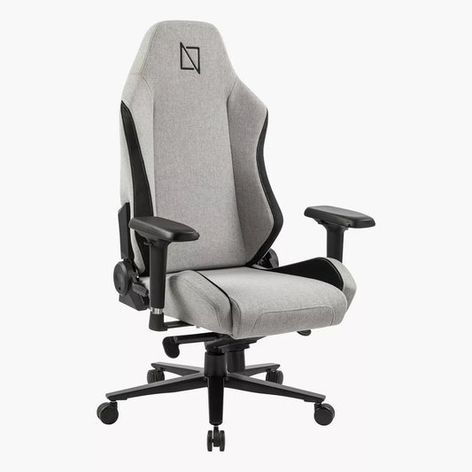 Ergonomic Gaming Chair Soft Knit Fabric With Adjustable Headrest And Armrests And High Back Style