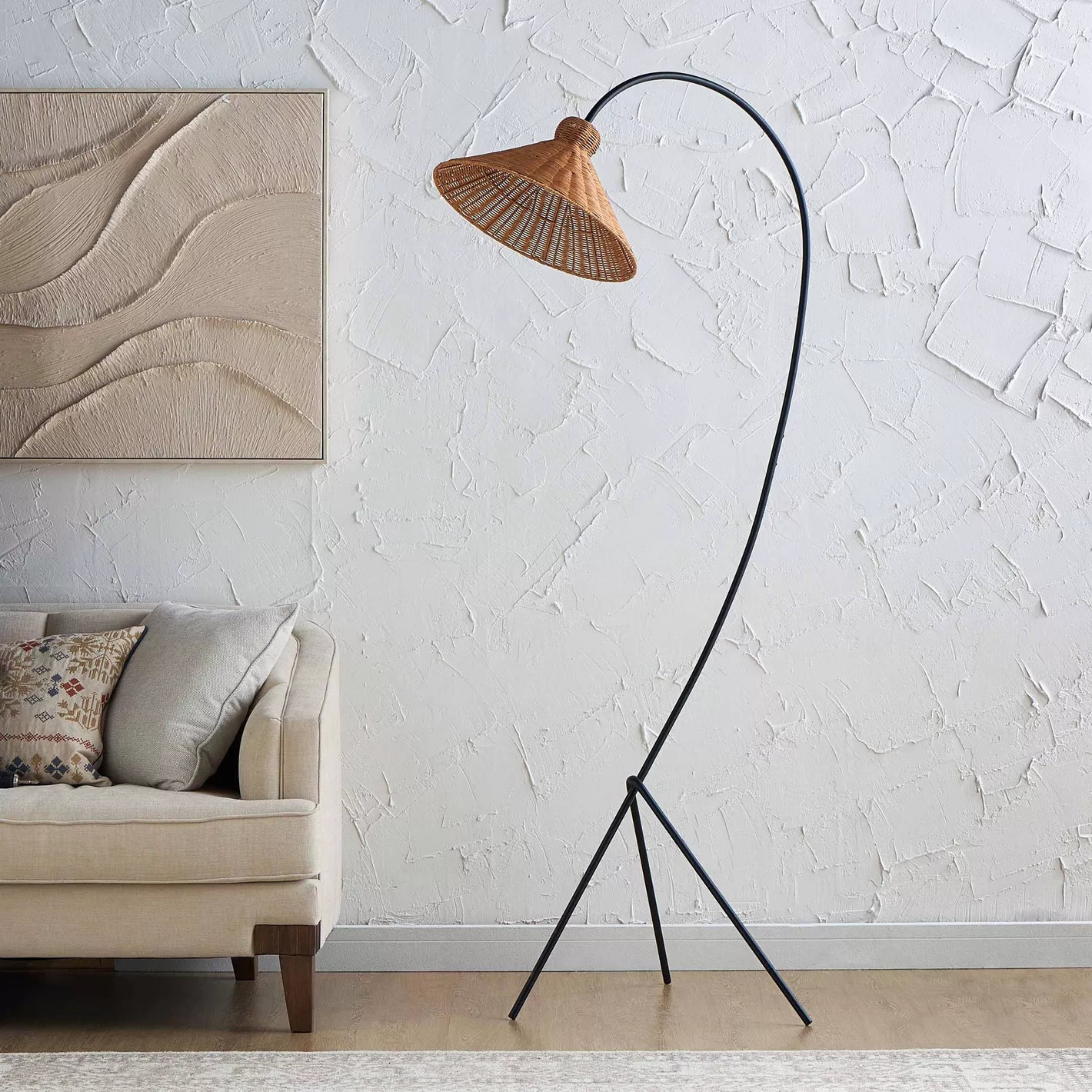 Metal Floor Lamp - 185 cm