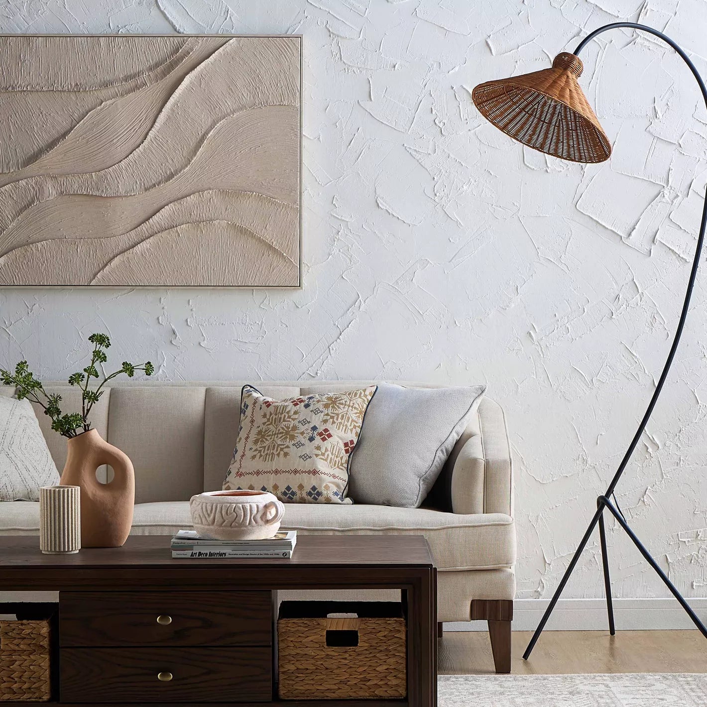 Metal Floor Lamp - 185 cm