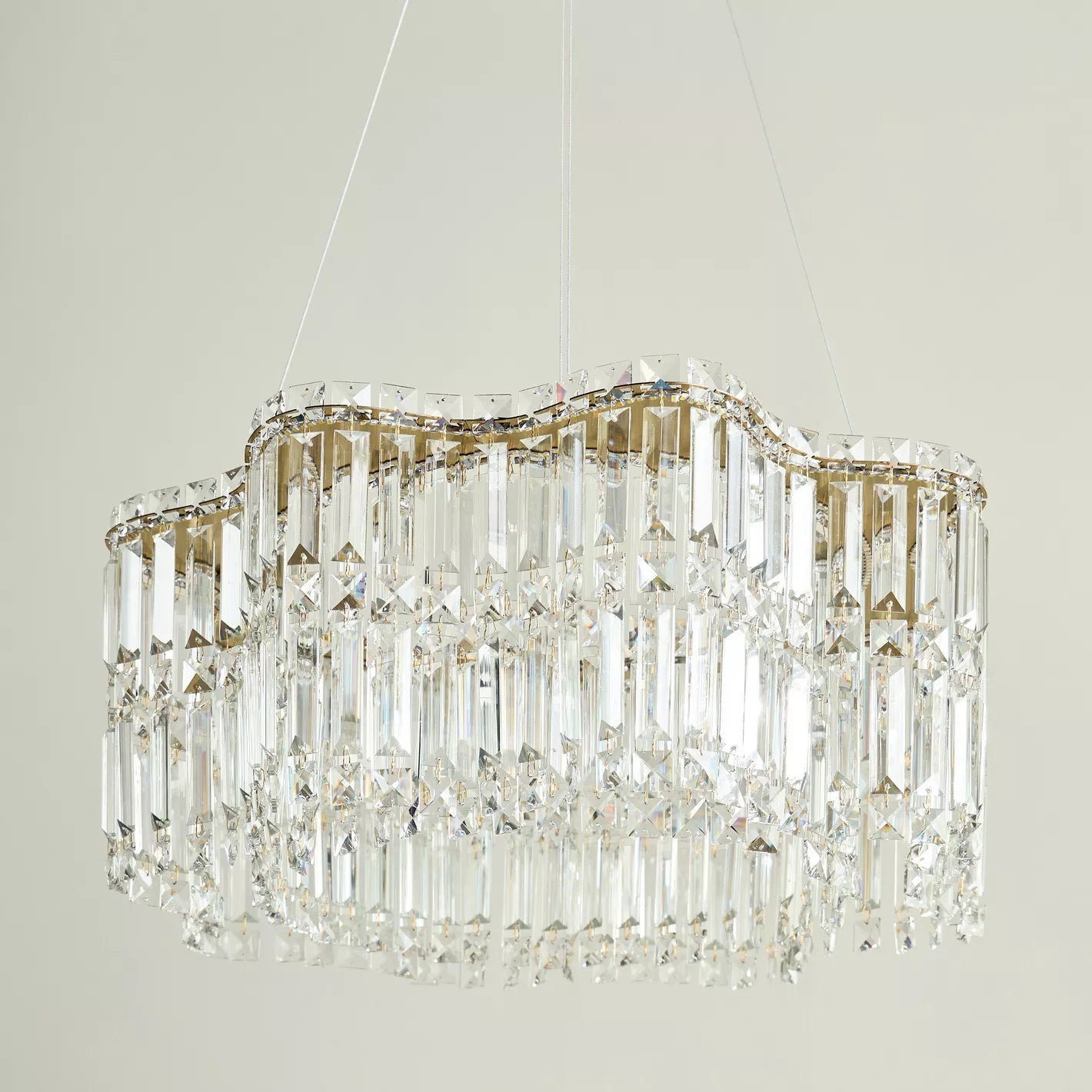 Glass LED Chandelier