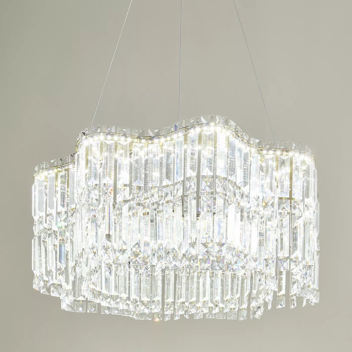 Glass LED Chandelier