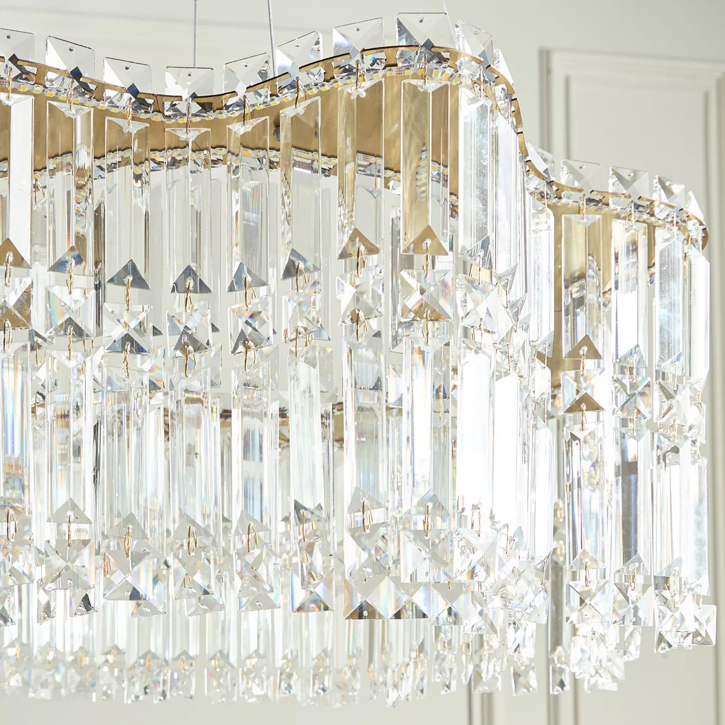 Glass LED Chandelier