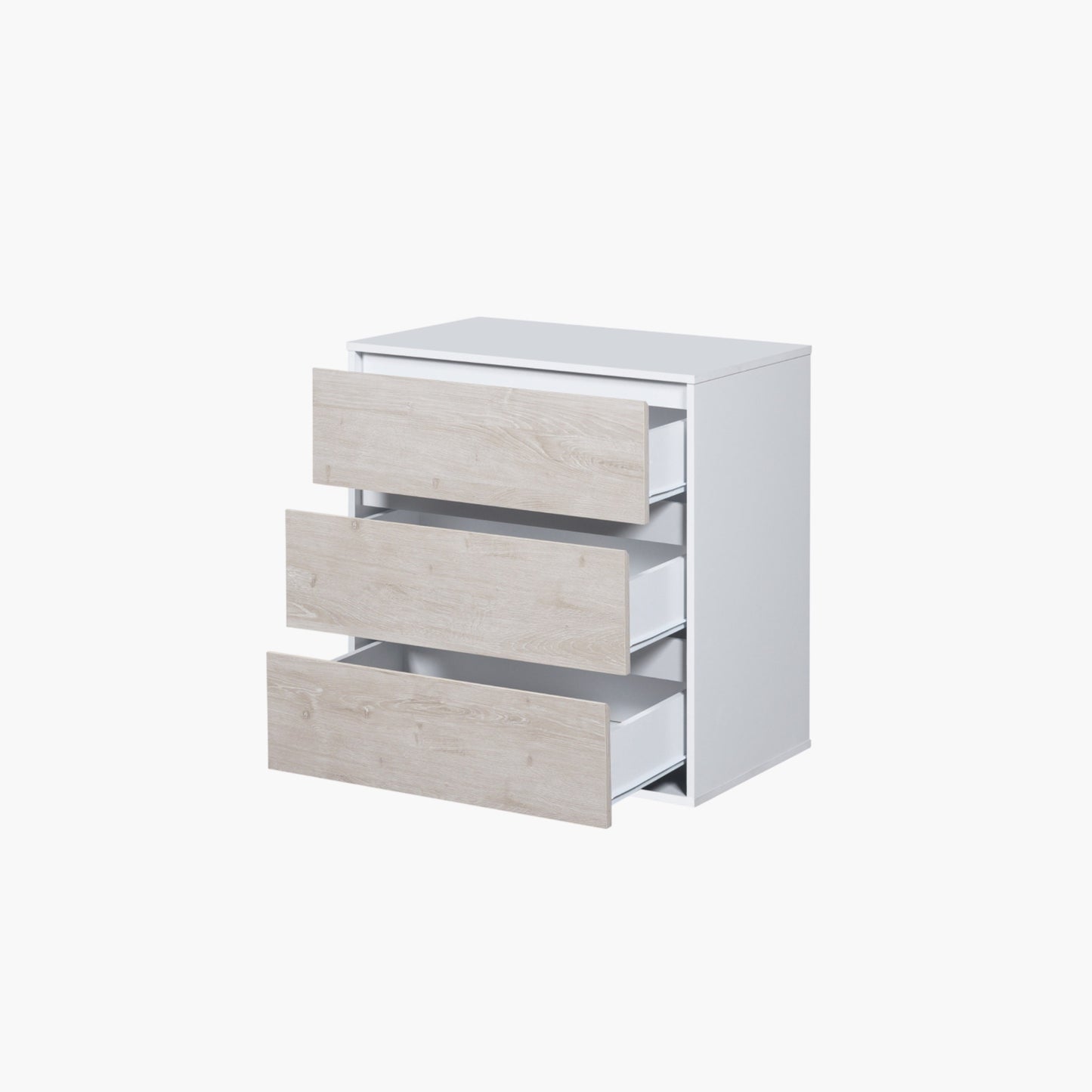 Single Bed with Study Desk & Storage 90x190 cm – Space Saving Kids Bed with Shelves & Drawers