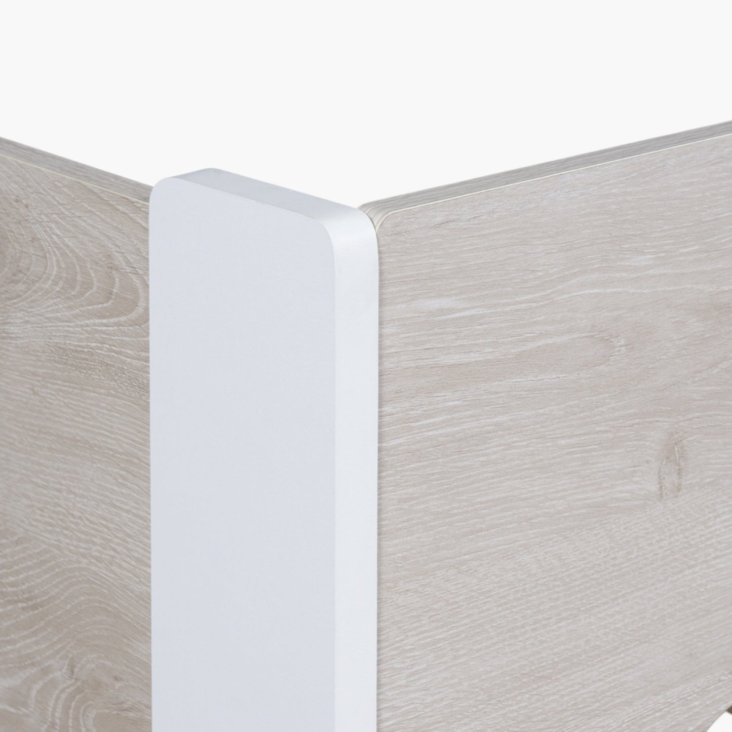 Single Bed with Study Desk & Storage 90x190 cm – Space Saving Kids Bed with Shelves & Drawers