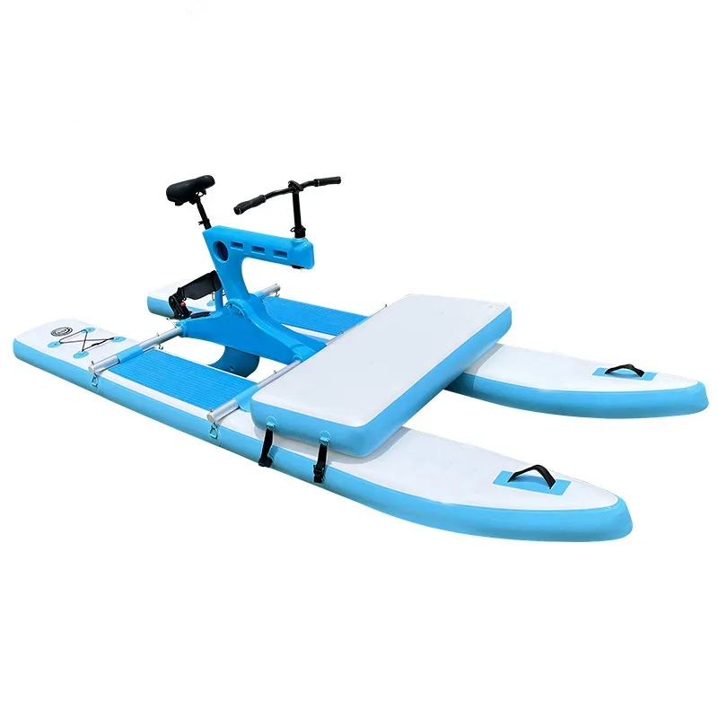 Single/double Person Person Water Inflatable Bicycle Water Pedal Bicycle Water Bike Sea Bike - COOLBABY