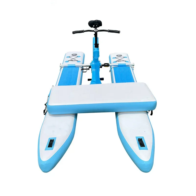 Single/double Person Person Water Inflatable Bicycle Water Pedal Bicycle Water Bike Sea Bike - COOLBABY