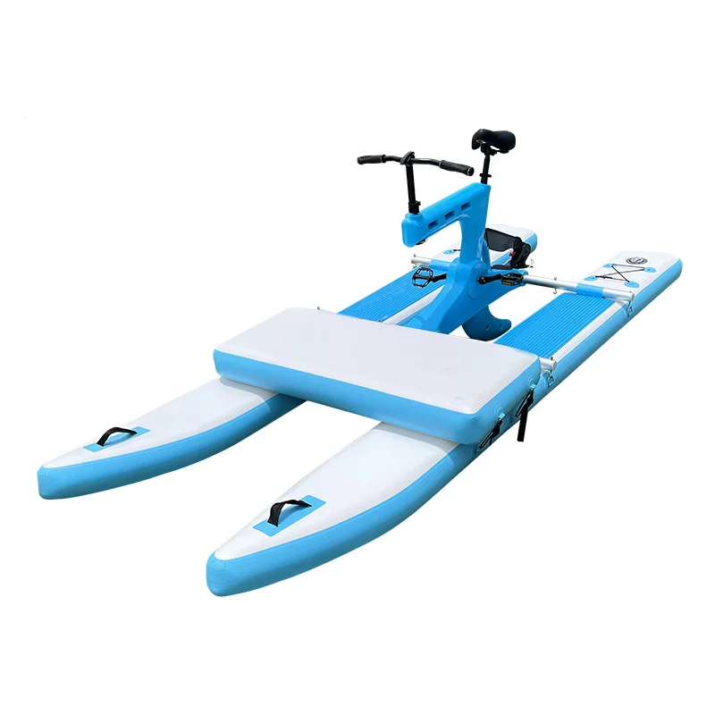 Single/double Person Person Water Inflatable Bicycle Water Pedal Bicycle Water Bike Sea Bike - COOLBABY