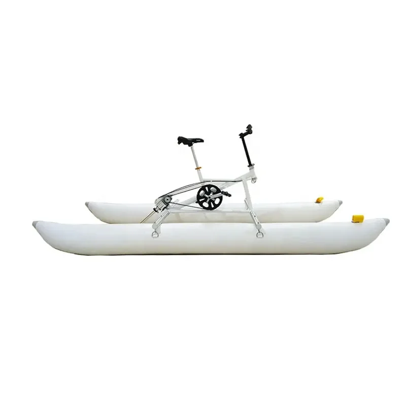 Outdoor fitness ocean adventure aqua bicycle sports portable water float inflatable bicycle floating water bike - COOLBABY