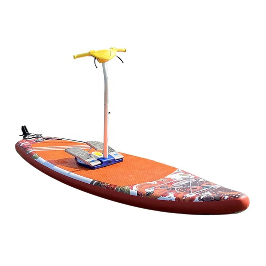 Foot surfboard SUP stand-up non-slip inflatable water paddle board with pedal drive - COOLBABY