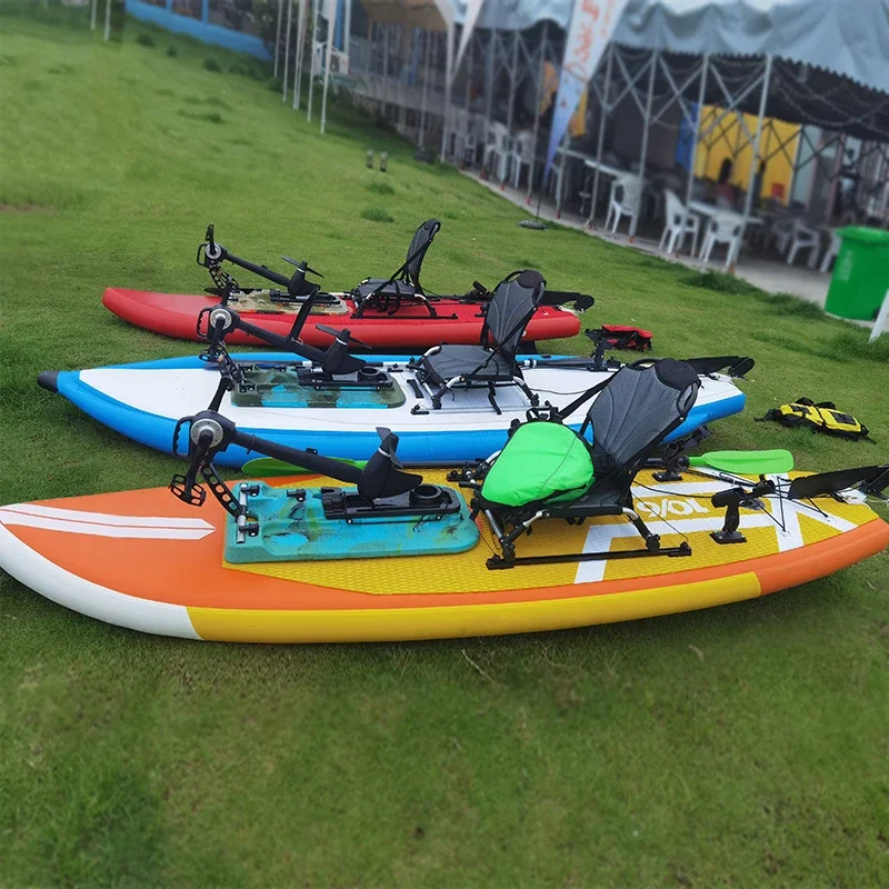 Foldable Inflatable Sup Inflatable stand up paddle board sup boards kayak inflatable surfboard SUP board with pedal drive system - COOLBABY