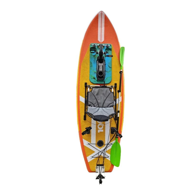 Foldable Inflatable Sup Inflatable stand up paddle board sup boards kayak inflatable surfboard SUP board with pedal drive system - COOLBABY