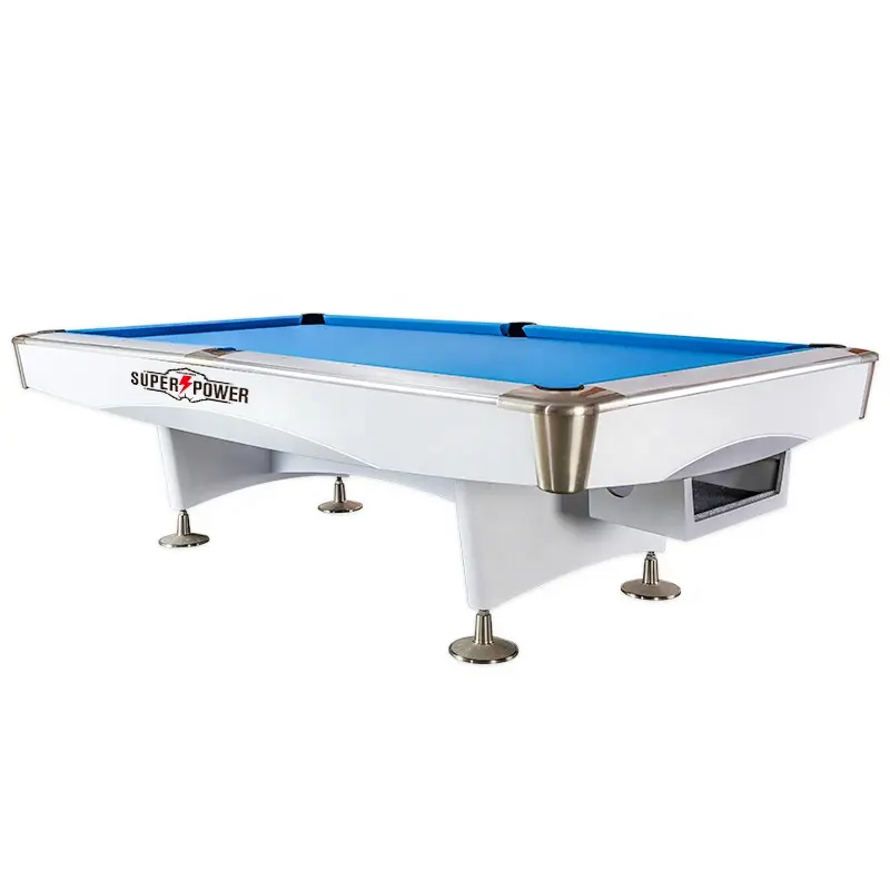 COOLBABY Indoor Luxury Pool Dining Billiards Table 9ft Slate Club Pool Tables Professional Snooker & Billiard Table - COOLBABY