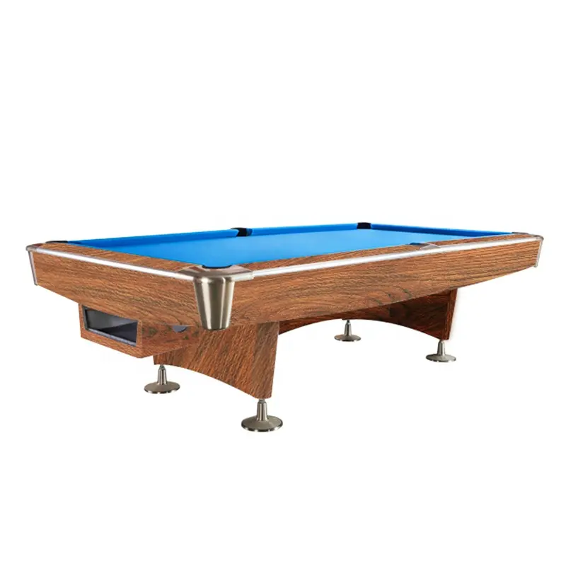 COOLBABY Indoor Luxury Pool Dining Billiards Table 9ft Slate Club Pool Tables Professional Snooker & Billiard Table - COOLBABY