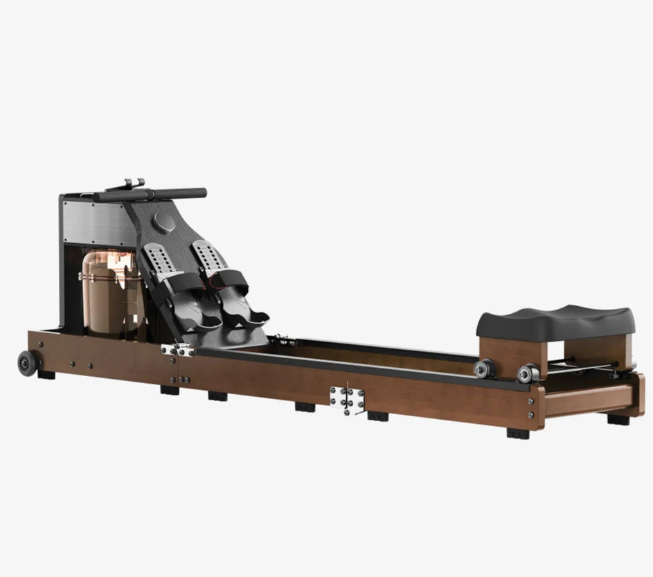 WM10 Trifold Water Rowing Machine | Foldable Water & Magnetic Rower with 32 Resistance Levels
