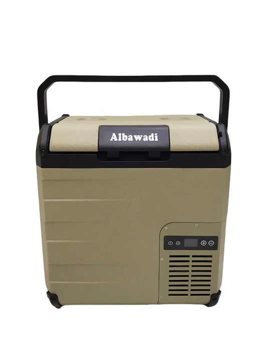 18L Portable Car Refrigerator Freezer Cooler Box with Rechargeable Battery | Camping Fridge