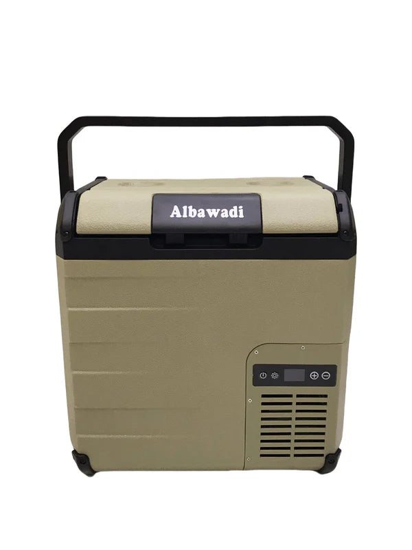 18L Portable Car Refrigerator Freezer Cooler Box with Rechargeable Battery | Camping Fridge