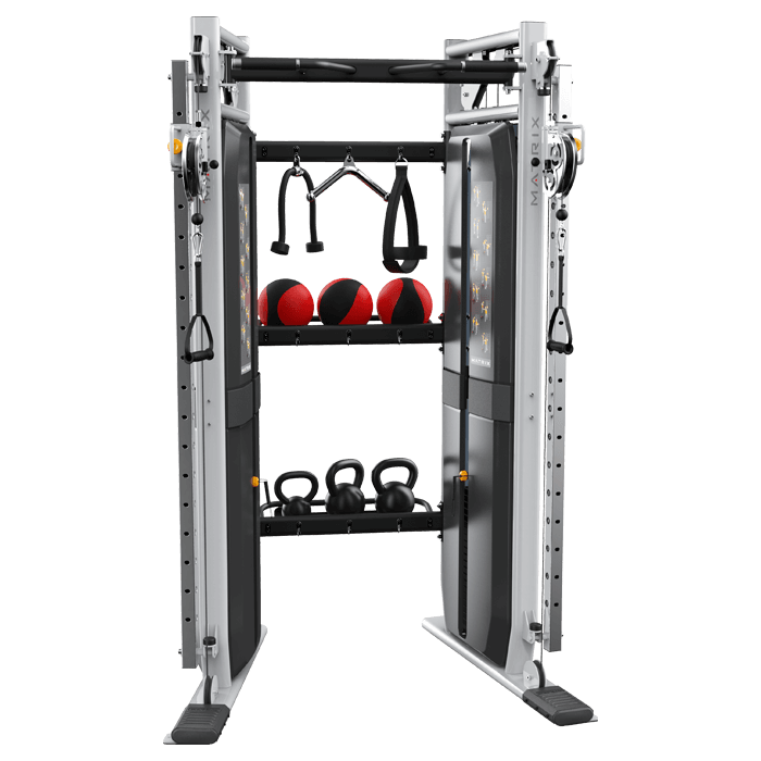 COOLBABY VERSA Functional Trainer STD Stack with 30" Storage and Optional Accessories - COOLBABY