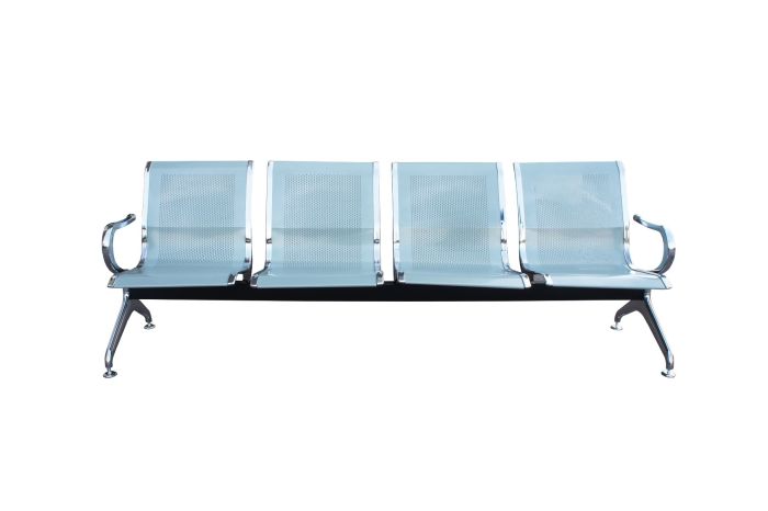 4 Seater Metal Bench - COOLBABY