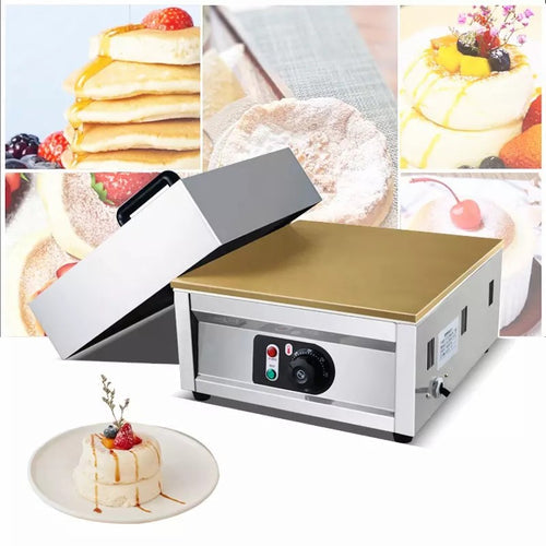 Commercial Use Nonstick 220v Electric Full Copper Surface Nonstick Dorayaki Pancake Souffle Machine - COOLBABY