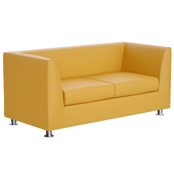 Seater PU Sofa, Elegant Sofa with Matt Finish Idea For Office And Home - COOLBABY