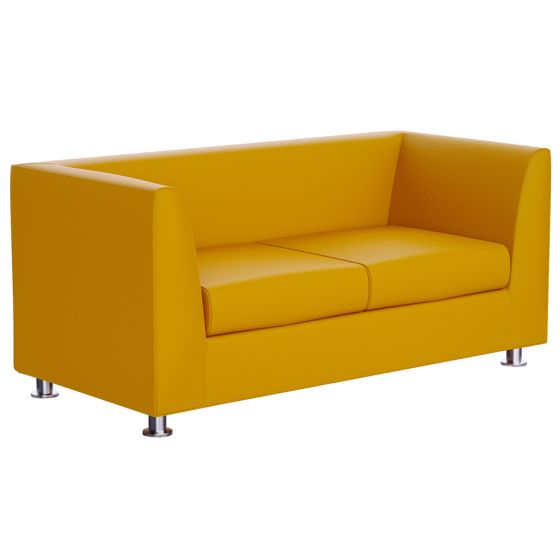 Seater PU Sofa, Elegant Sofa with Matt Finish Idea For Office And Home - COOLBABY