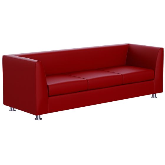 Seater PU Sofa, Elegant Sofa with Matt Finish Idea For Office And Home - COOLBABY