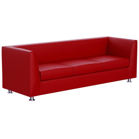 Seater PU Sofa, Elegant Sofa with Matt Finish Idea For Office And Home - COOLBABY