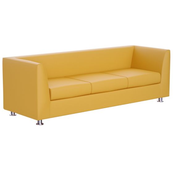 Seater PU Sofa, Elegant Sofa with Matt Finish Idea For Office And Home - COOLBABY