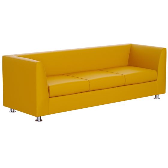 Seater PU Sofa, Elegant Sofa with Matt Finish Idea For Office And Home - COOLBABY