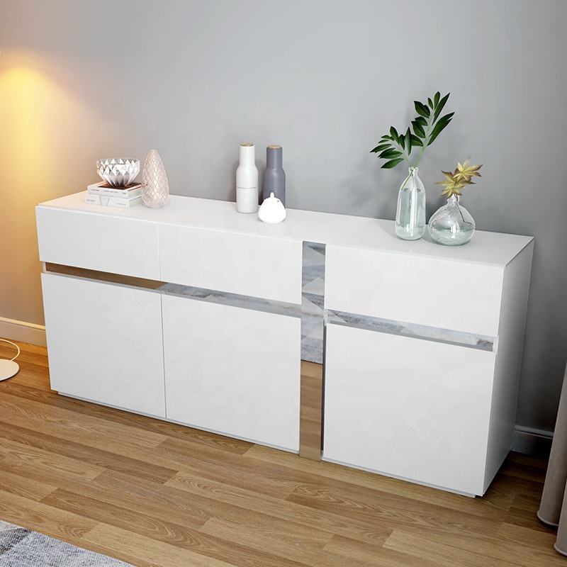 Modern Sideboard Buffet Cabinet Home Coffee Bar 150cm - COOLBABY