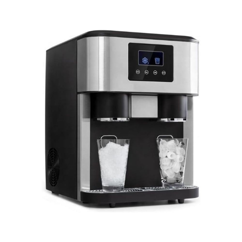 Desktop commercial home small ice crusher ice water three-in-one ice maker