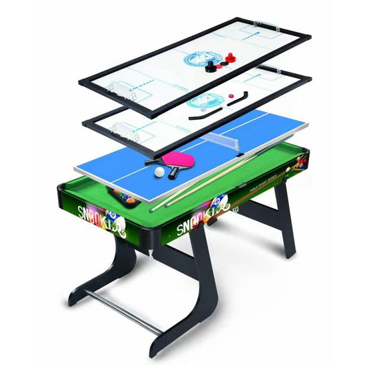 COOLBABY ZLJ40 4 in 1 Multifunctional Folding Pool Table - COOL BABY