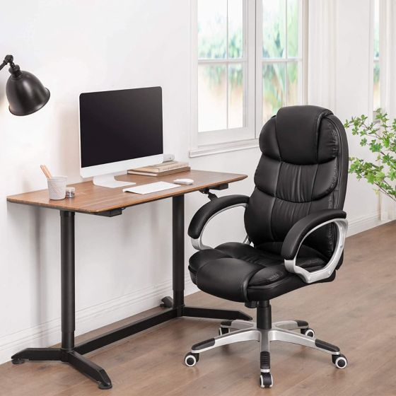 High Back Chair for Home Office, Meeting Room, Home, Living Room - COOLBABY