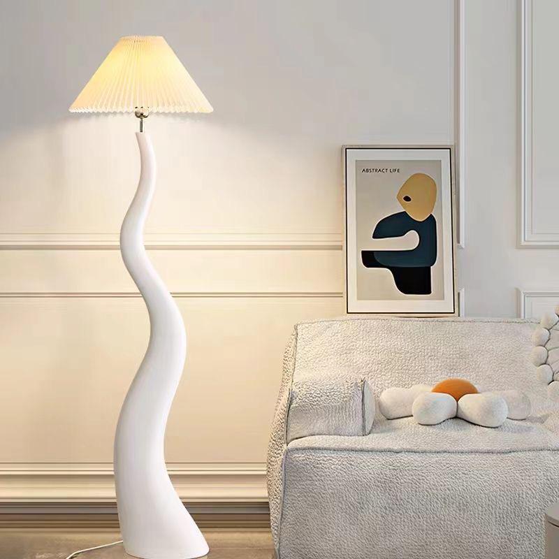 Twisted Pleated Floor Lamp - COOLBABY