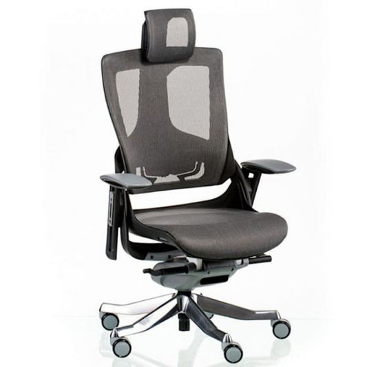 High Back Fabric Chair 49 cm - Black Office Chair - COOLBABY