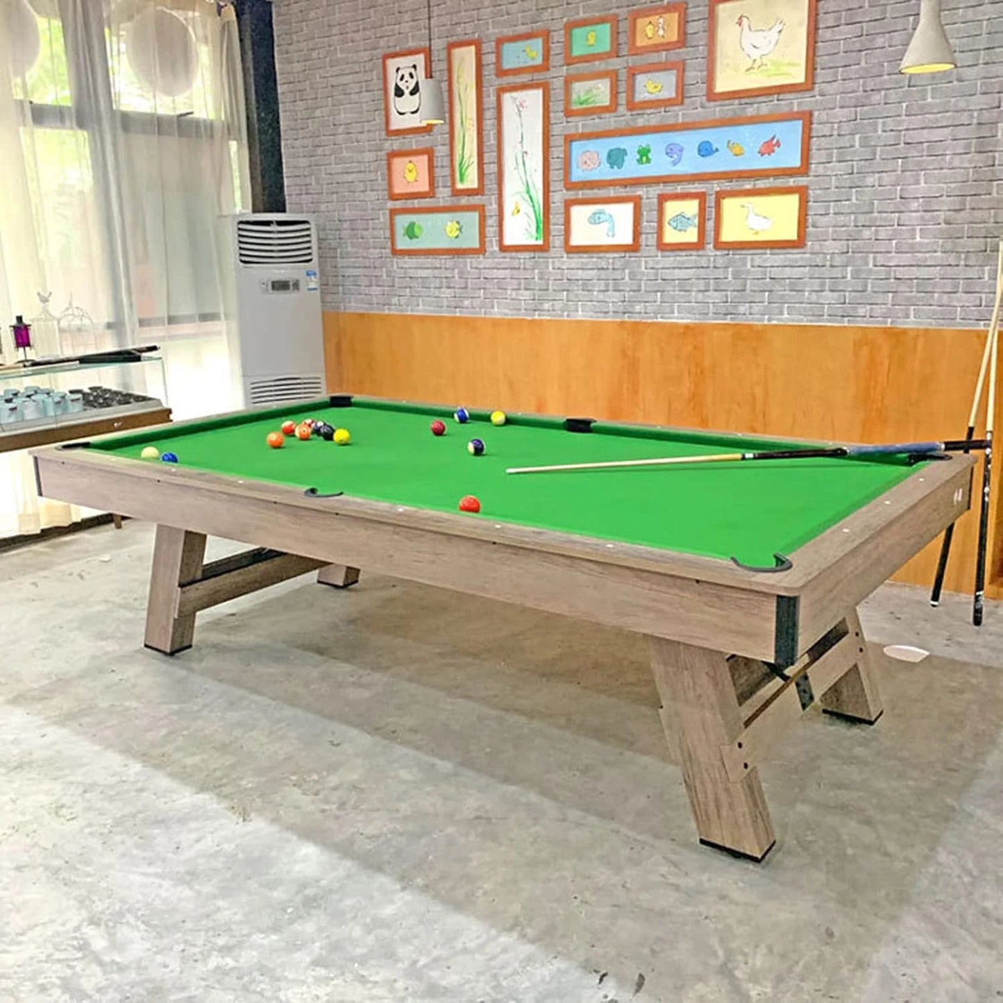 3 in One Snooker, Billiard Pool Table 8FT, Dining Billiard Table