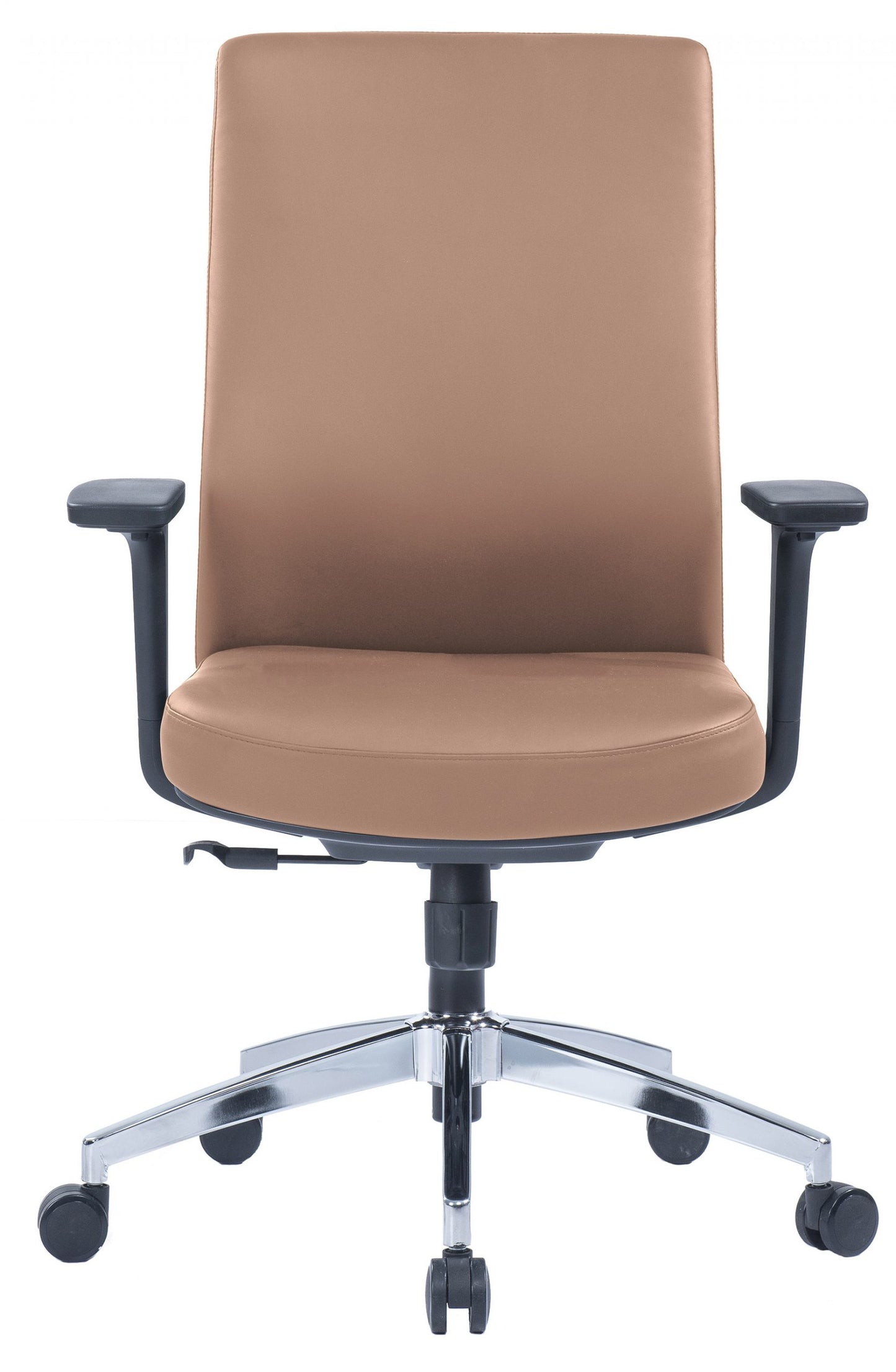 High Back Ergonomic PU Chair, Office Chair - Brown