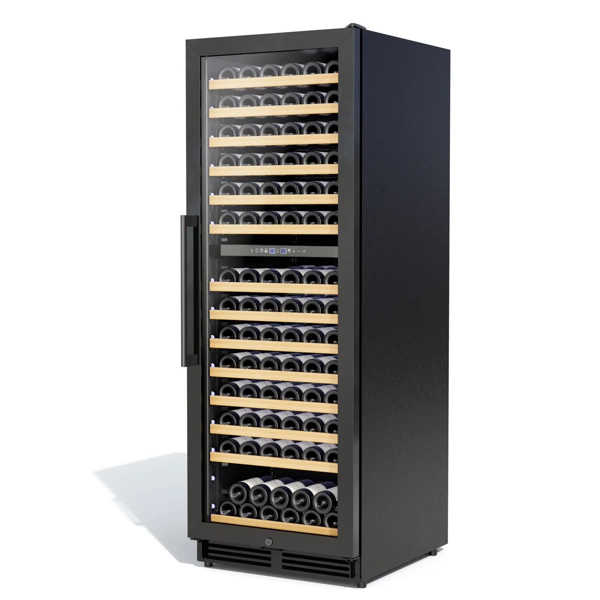 24-Inch Tall Dual Zone Wine Refrigerator -- 154-Bottle Cooler for Built-In or Freestanding Use