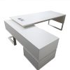 COOLBABY Executive Office Table 720-T01-2.4 - White | Premium 240cm Desk - COOLBABY