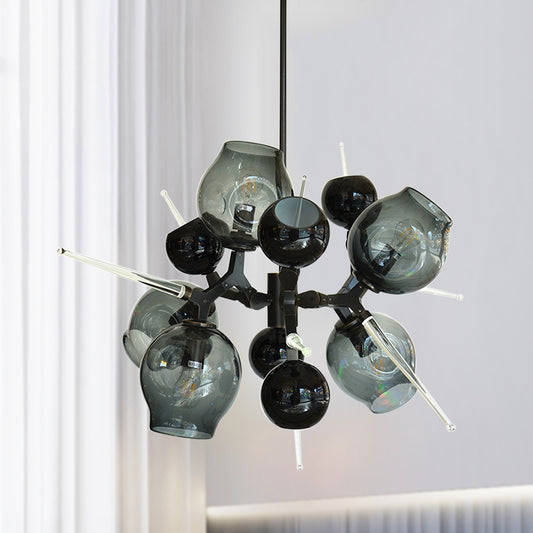 Modern Hanging Light - Black